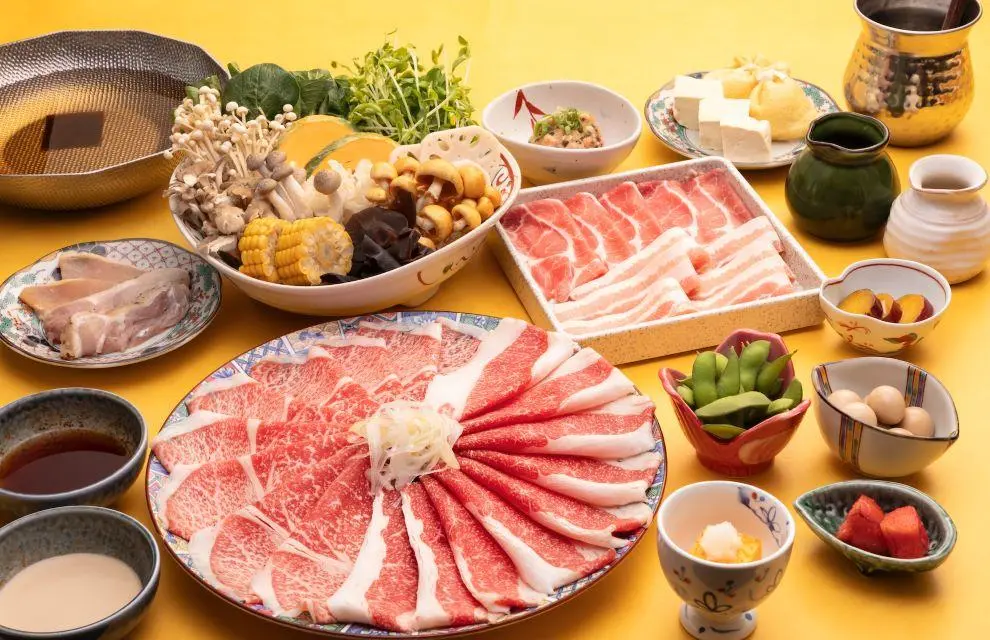 Sukiyaki shabu shabu daibokujyo