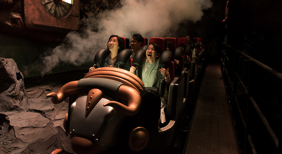 Steam Roller Coaster IRON BULL