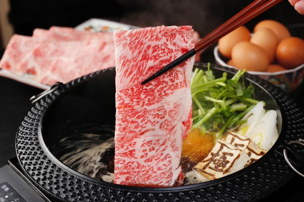 WAGYU SUKIYAKI GOKU HigashiGinza Tsukiji