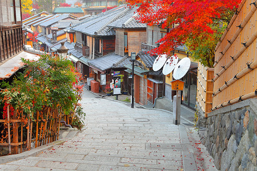 เกียวโต ใบไม้เปลี่ยนสี