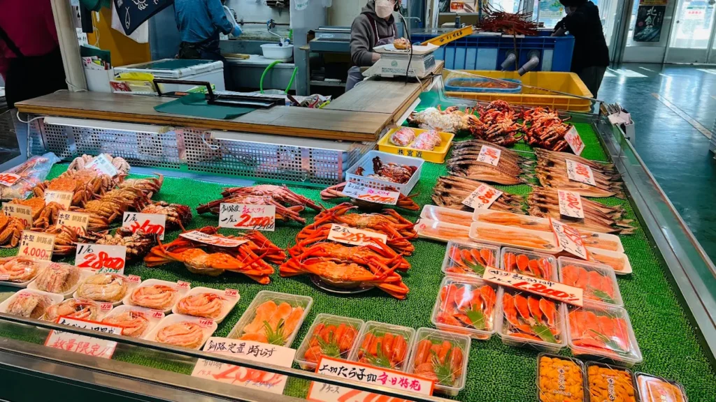 kushiro WASHOU market